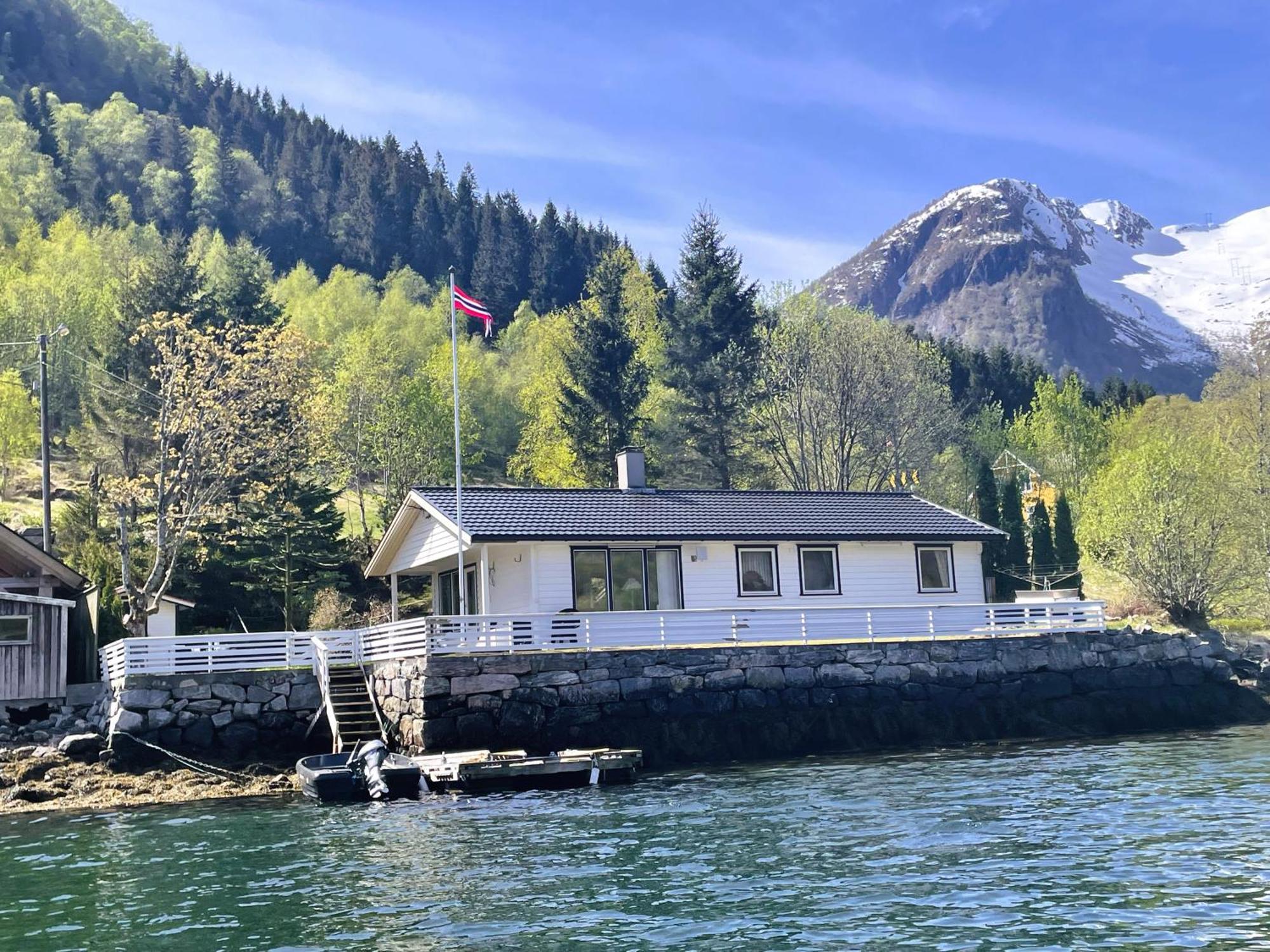 Der Fjordtraum In Balestrand Direkt Am Wasser Luaran gambar